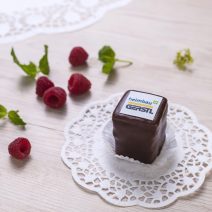 Sacherwürfel klein, mit individuellem Bild oder Logo