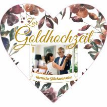 Goldhochzeit Herz 01