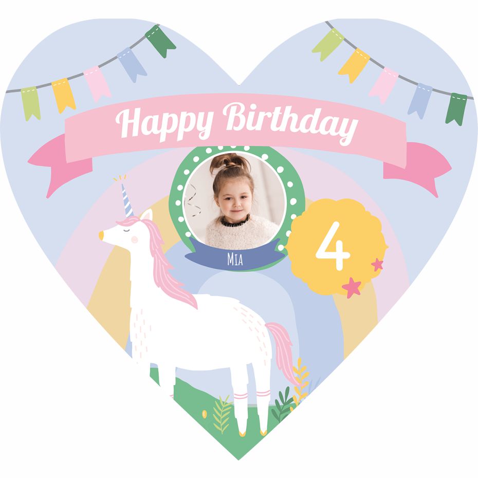 Kindergeburtstag Herz 01