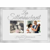 Silberhochzeit eckig 02