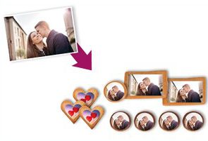 Tortenbilder Menüpunkt Auswahl essbare Bilder für Kleingebäck