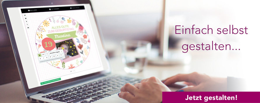 Tortenbilder selbst mit fertigen Vorlagen und Konfigurator gestalten