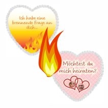 Produktbild Burn Away Design Herz 04