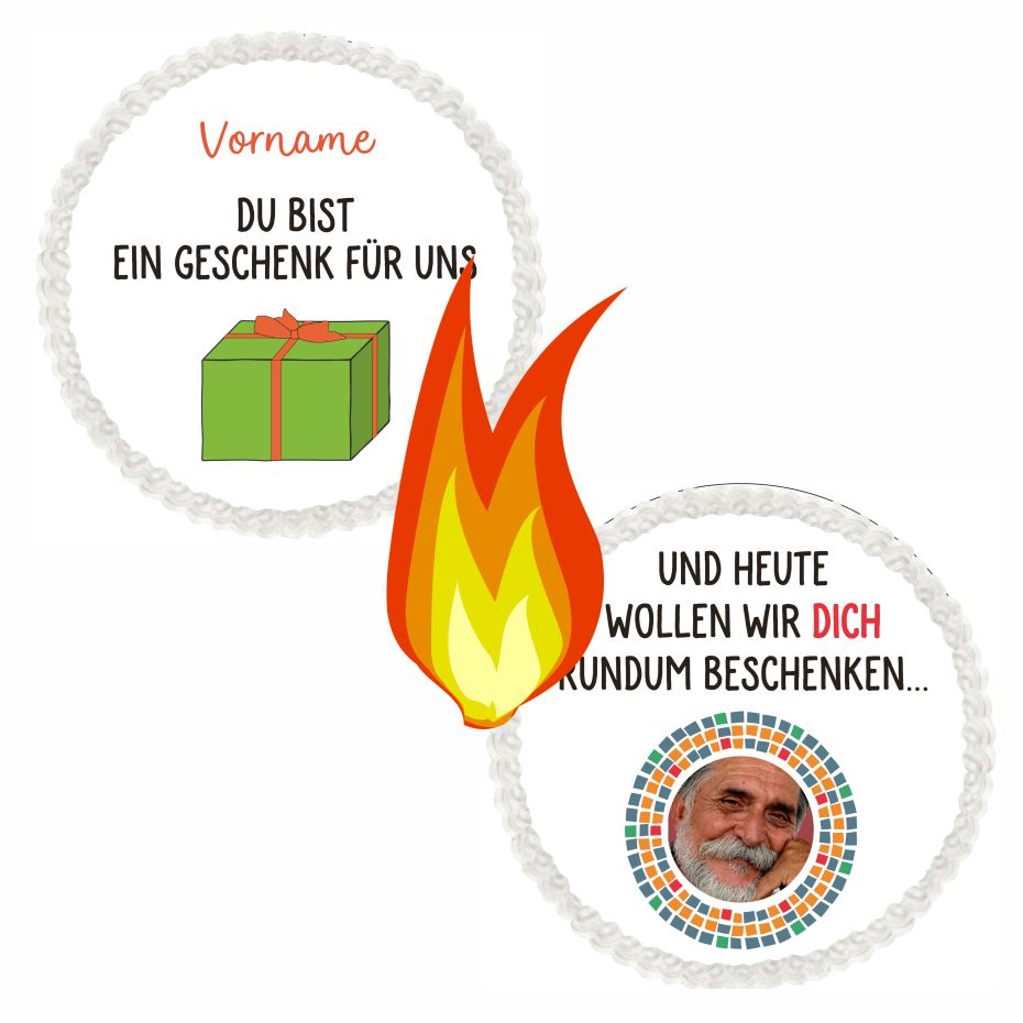 Produktbild Burn Away Design rund 04