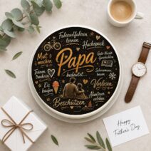 Vatertag rund Papa bedeutet Abenteuer