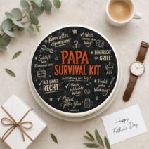 Vatertag rund Papa Survival Kit