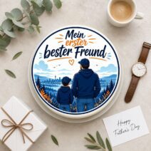 Vatertag rund Mein erster bester Freund