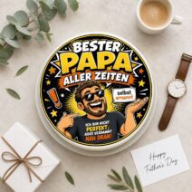 Vatertag rund Bester Papa aller Zeiten