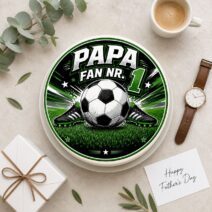 Vatertag rund Papa Fan Nr 1